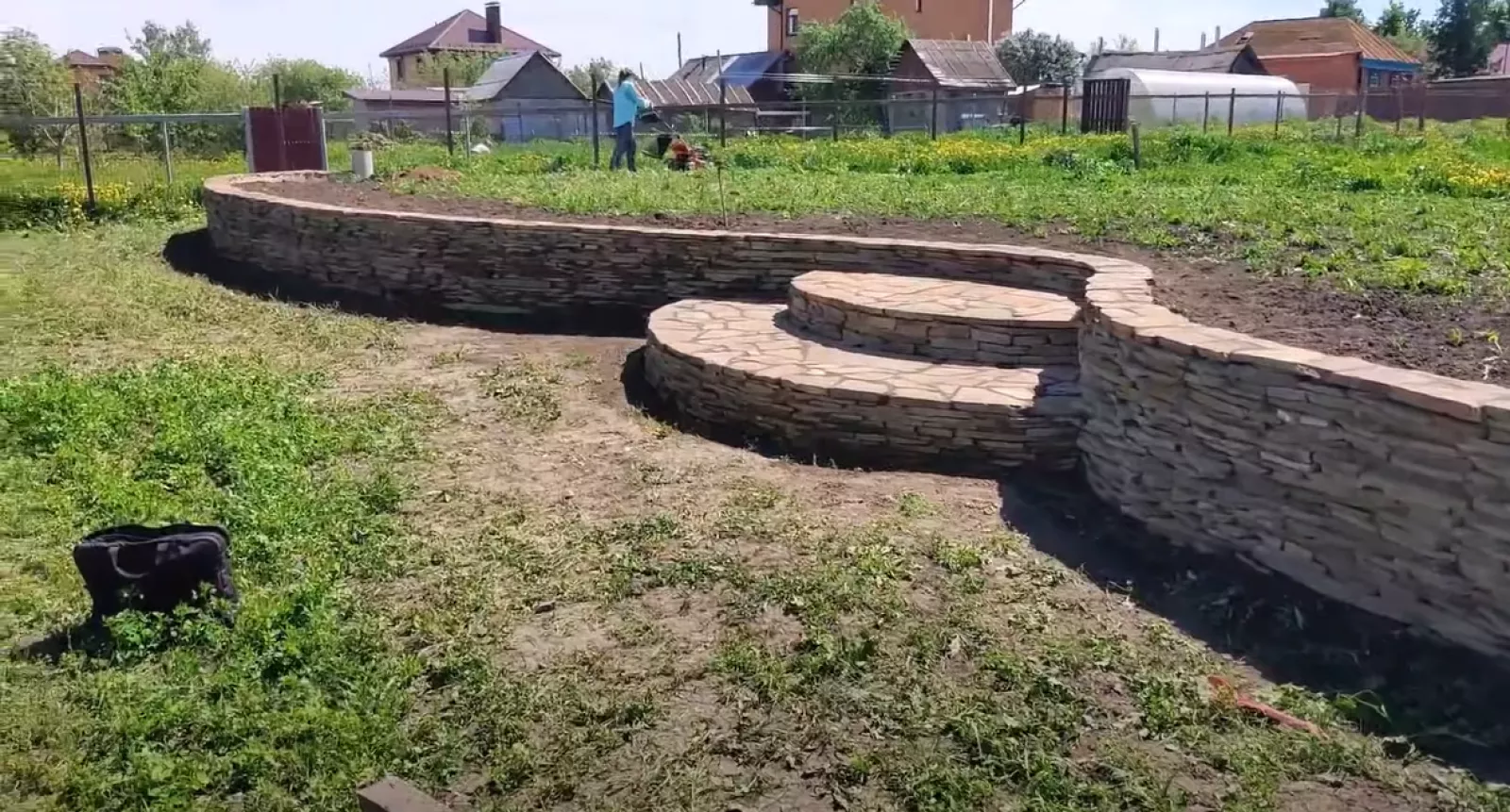 Подпорная стенка в Курске — фото 2