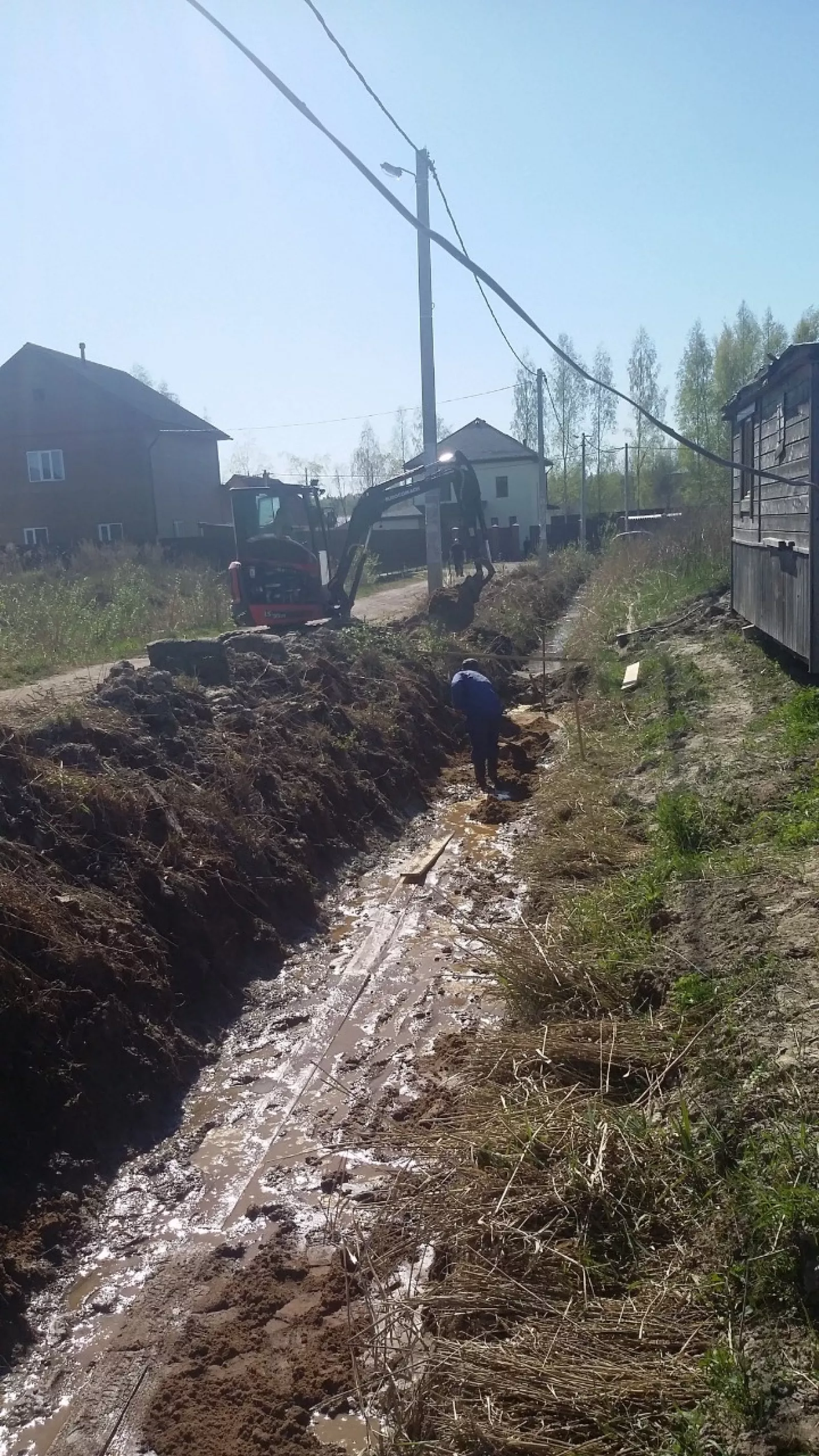 Дренаж вдоль участка — фото 4